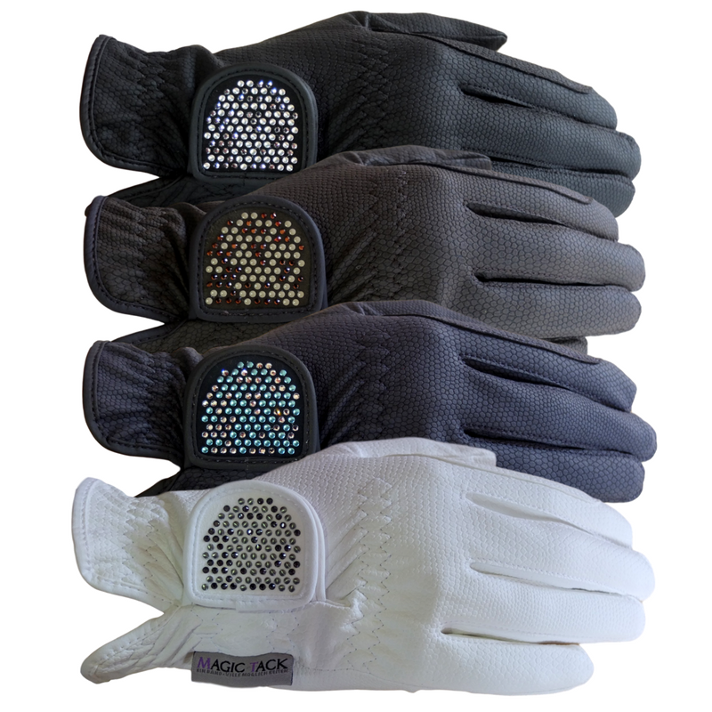 A Touch of Magic Tack Gloves including one pair of interchangeable ...